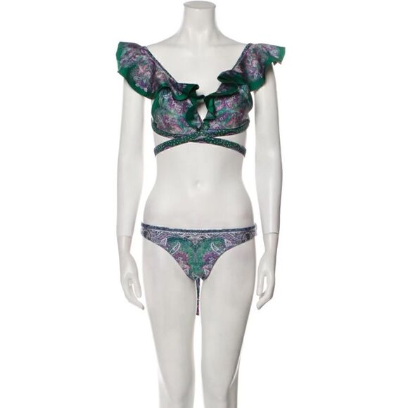 Zimmerman green bikini #3 - Picture 1 of 11